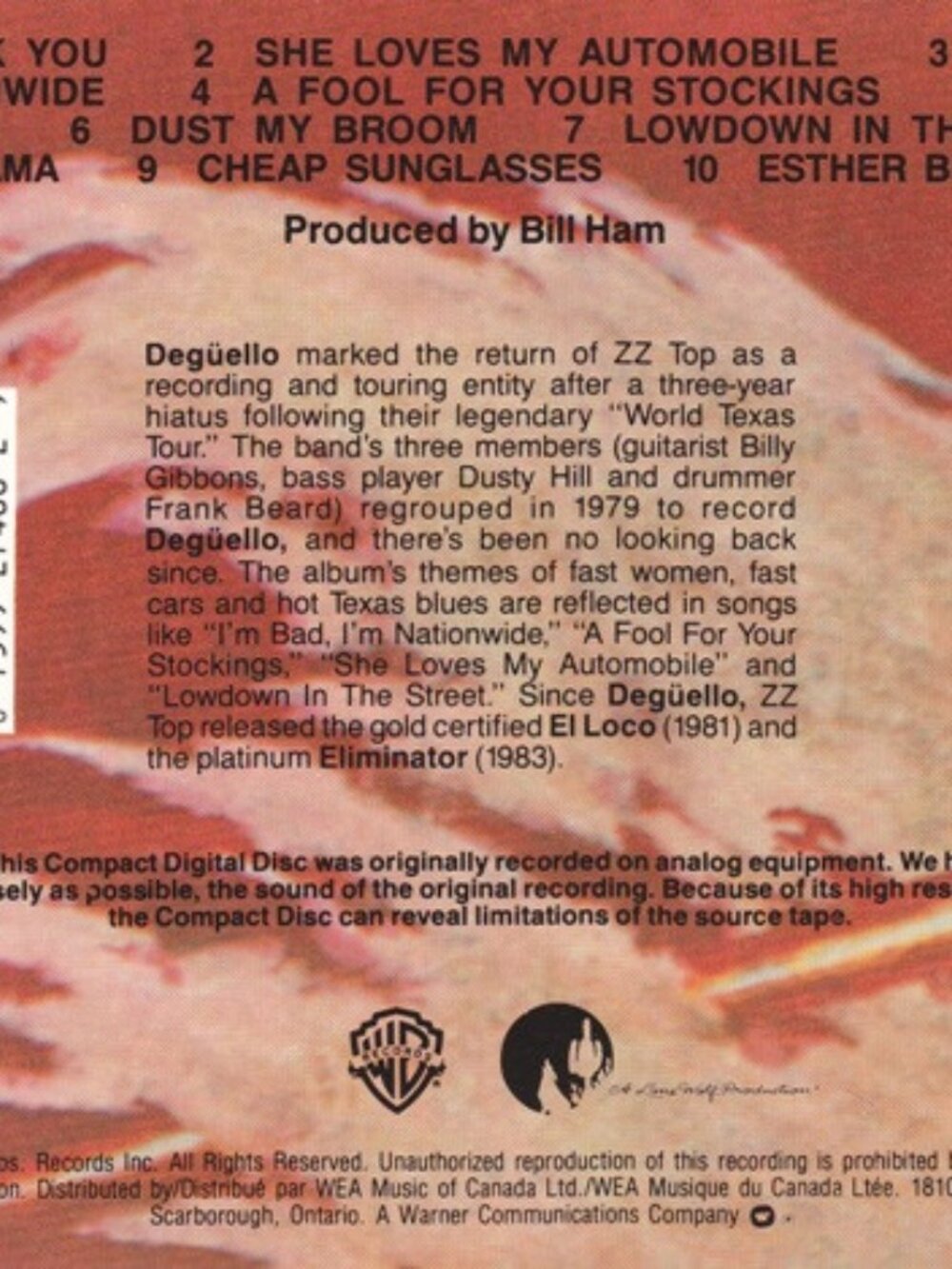 ZZ TOP 4 CD Bundle - Picture 10 of 14